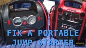 portable jump starter not charging
